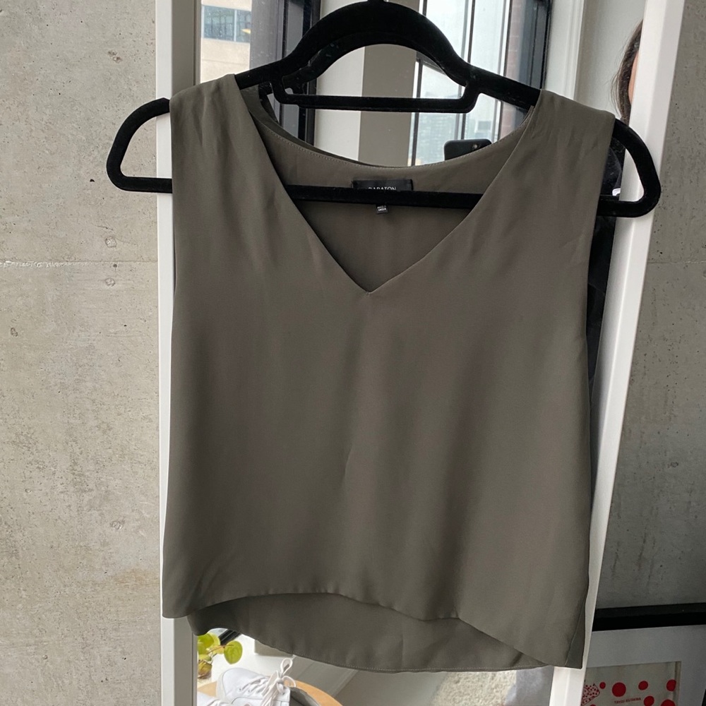 SOLD - Aritzia Babaton Murphy Blouse (S)